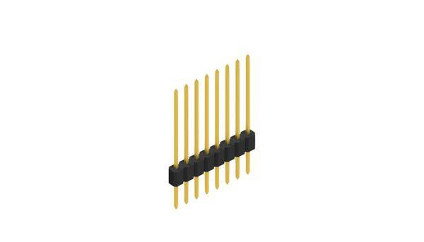 Fischer Elektronik Stiftleiste (Standard) Anzahl Reihen: 1 10059449 10St.