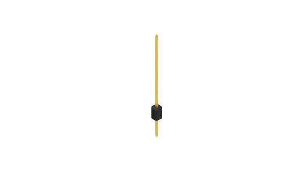 Fischer Elektronik Stiftleiste (Standard) Anzahl Reihen: 1 10059475 10St.