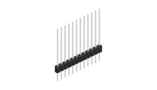 Fischer Elektronik Stiftleiste (Standard) Anzahl Reihen: 1 10059499 10St.