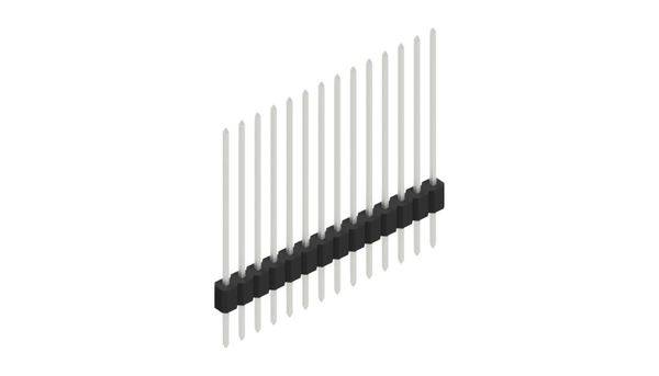 Fischer Elektronik Stiftleiste (Standard) Anzahl Reihen: 1 10059503 10St.
