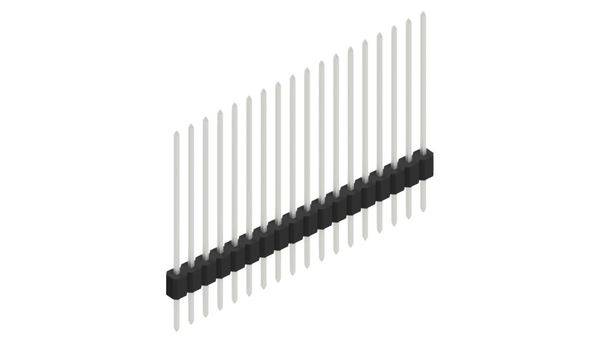 Fischer Elektronik Stiftleiste (Standard) Anzahl Reihen: 1 10059511 10St.