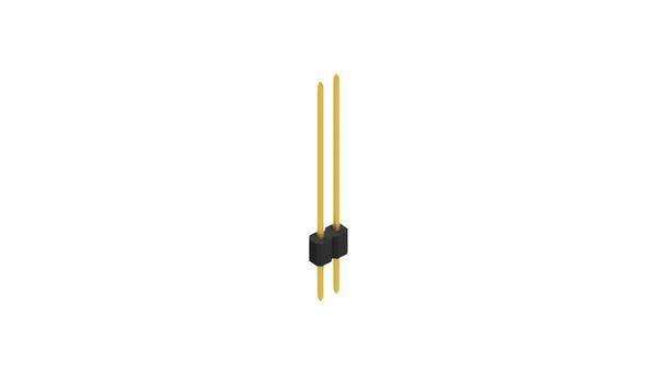 Fischer Elektronik Stiftleiste (Standard) Anzahl Reihen: 1 10059477 10St.