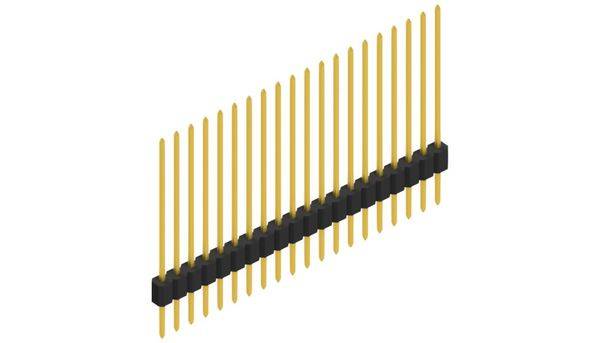 Fischer Elektronik Stiftleiste (Standard) Anzahl Reihen: 1 10059514 10St.