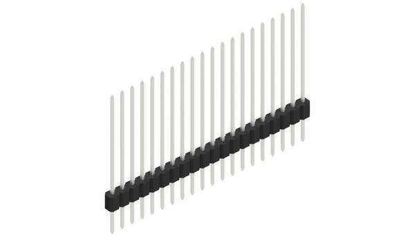 Fischer Elektronik Stiftleiste (Standard) Anzahl Reihen: 1 10059516 10St.