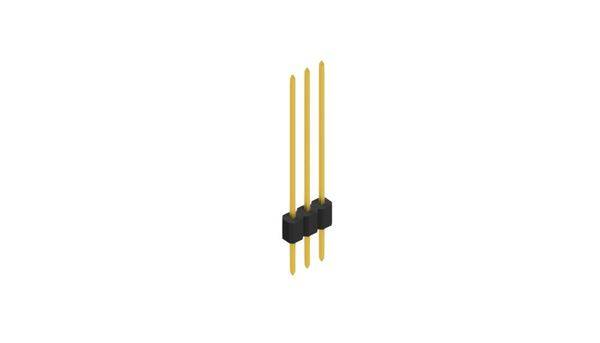 Fischer Elektronik Stiftleiste (Standard) Anzahl Reihen: 1 10059479 10St.