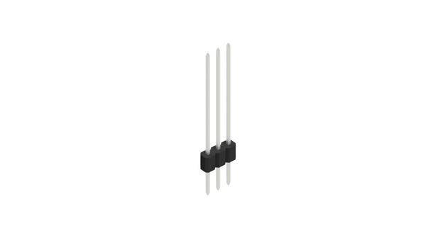 Fischer Elektronik Stiftleiste (Standard) Anzahl Reihen: 1 10059480 10St.