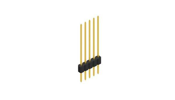 Fischer Elektronik Stiftleiste (Standard) Anzahl Reihen: 1 10059483 10St.