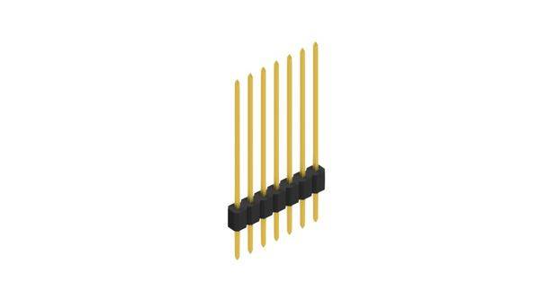 Fischer Elektronik Stiftleiste (Standard) Anzahl Reihen: 1 10059488 10St.