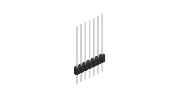 Fischer Elektronik Stiftleiste (Standard) Anzahl Reihen: 1 10059489 10St.