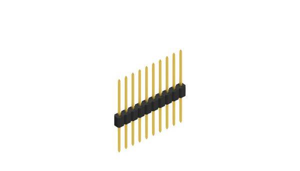 Fischer Elektronik Stiftleiste (Standard) Anzahl Reihen: 1 10059528 10St.
