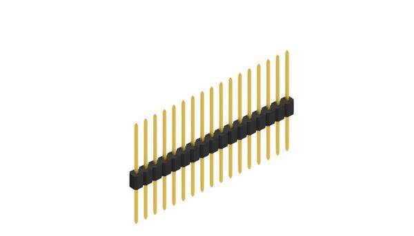 Fischer Elektronik Stiftleiste (Standard) Anzahl Reihen: 1 10059543 10St.