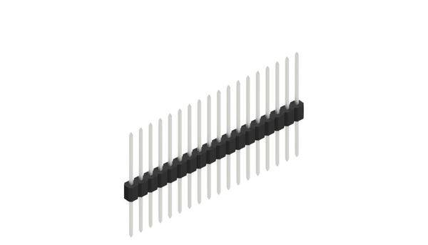 Fischer Elektronik Stiftleiste (Standard) Anzahl Reihen: 1 10059547 10St.