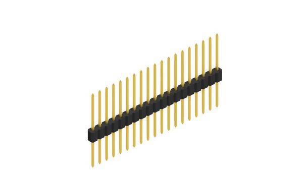 Fischer Elektronik Stiftleiste (Standard) Anzahl Reihen: 1 10059548 10St.