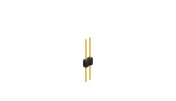 Fischer Elektronik Stiftleiste (Standard) Anzahl Reihen: 1 SLMN110632G 10St.