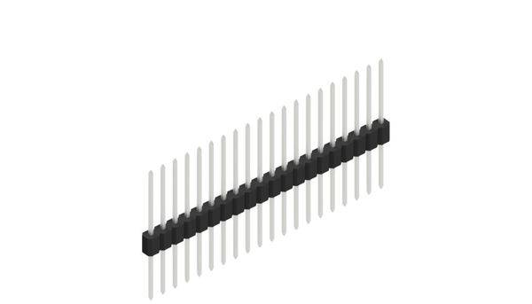 Fischer Elektronik Stiftleiste (Standard) Anzahl Reihen: 1 10059551 10St.