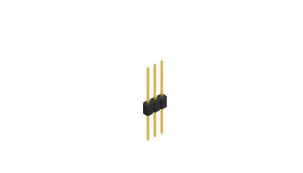 Fischer Elektronik Stiftleiste (Standard) Anzahl Reihen: 1 10059520 10St.