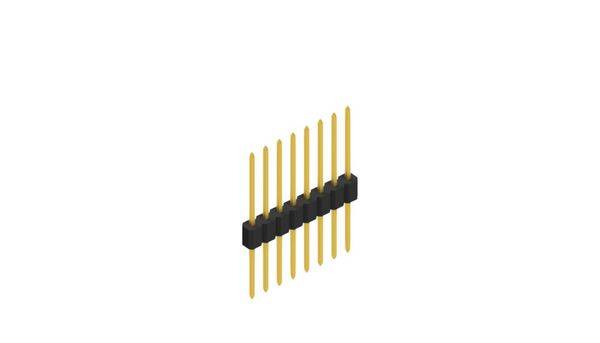 Fischer Elektronik Stiftleiste (Standard) Anzahl Reihen: 1 SLMN110638G 10St.