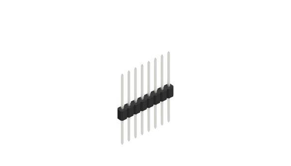 Fischer Elektronik Stiftleiste (Standard) Anzahl Reihen: 1 SLMN110638Z 10St.