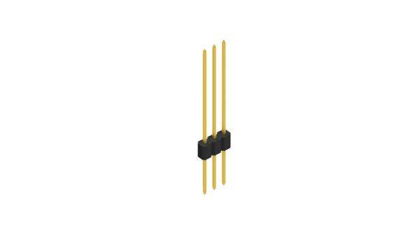 Fischer Elektronik Stiftleiste (Standard) Anzahl Reihen: 1 10059557 10St.