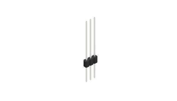 Fischer Elektronik Stiftleiste (Standard) Anzahl Reihen: 1 10059558 10St.