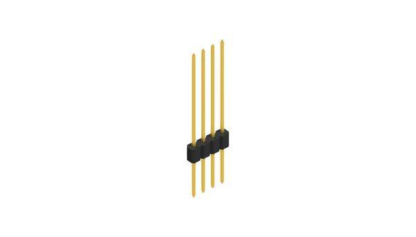 Fischer Elektronik Stiftleiste (Standard) Anzahl Reihen: 1 10059559 10St.