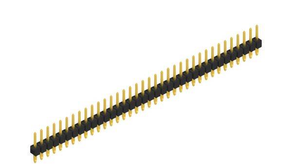 Fischer Elektronik Stiftleiste (Standard) Anzahl Reihen: 1 10059796 10St.