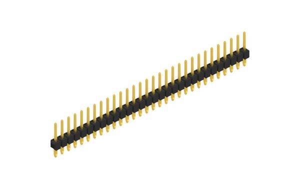 Fischer Elektronik Stiftleiste (Standard) Anzahl Reihen: 1 10059824 10St.