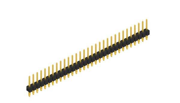 Fischer Elektronik Stiftleiste (Standard) Anzahl Reihen: 1 SLP11612931G 10St.