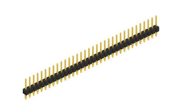 Fischer Elektronik Stiftleiste (Standard) Anzahl Reihen: 1 SLP11612934G 10St.