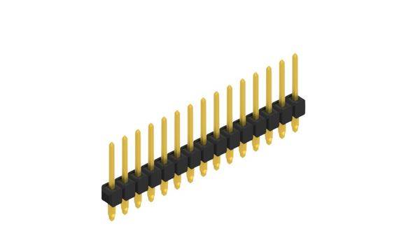 Fischer Elektronik Stiftleiste (Standard) Anzahl Reihen: 1 SLP11614415G 10St.