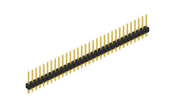 Fischer Elektronik Stiftleiste (Standard) Anzahl Reihen: 1 10162051 10St.