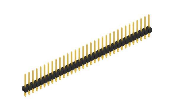 Fischer Elektronik Stiftleiste (Standard) Anzahl Reihen: 1 SLP11614433G 10St.