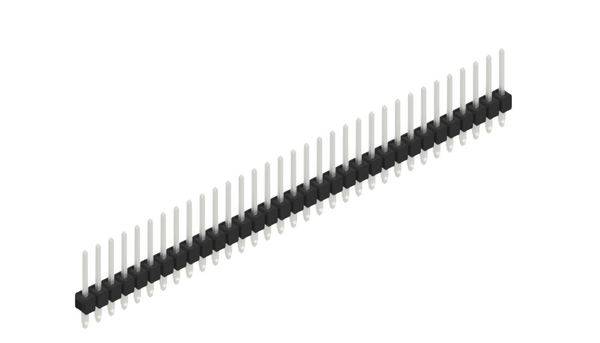 Fischer Elektronik Stiftleiste (Standard) Anzahl Reihen: 1 SLP11614433Z 10St.