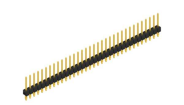 Fischer Elektronik Stiftleiste (Standard) Anzahl Reihen: 1 SLP11614434G 10St.