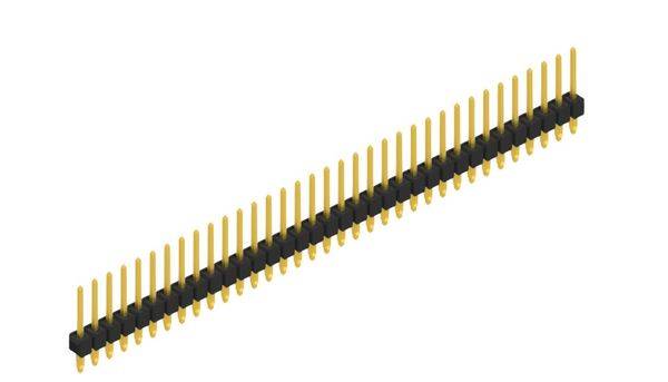 Fischer Elektronik Stiftleiste (Standard) Anzahl Reihen: 1 SLP11614435G 10St.