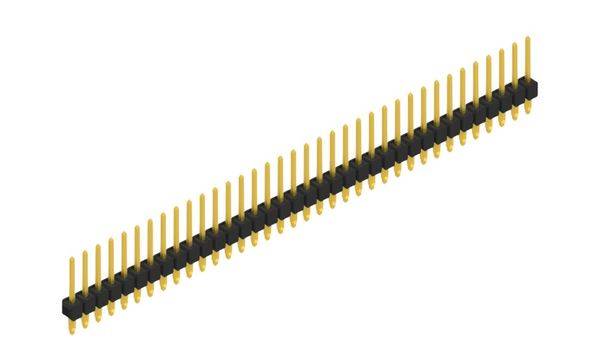 Fischer Elektronik Stiftleiste (Standard) Anzahl Reihen: 1 10059851 10St.
