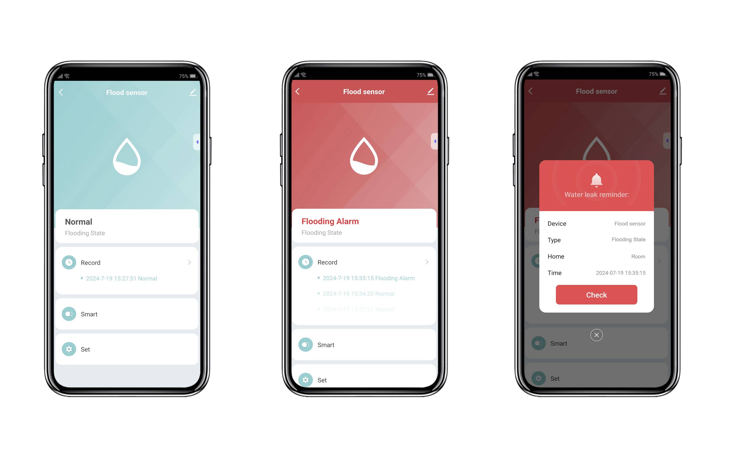 Sygonix SY-6515316 Funk-Wassermelder mit App-Steuerung batteriebetrieben