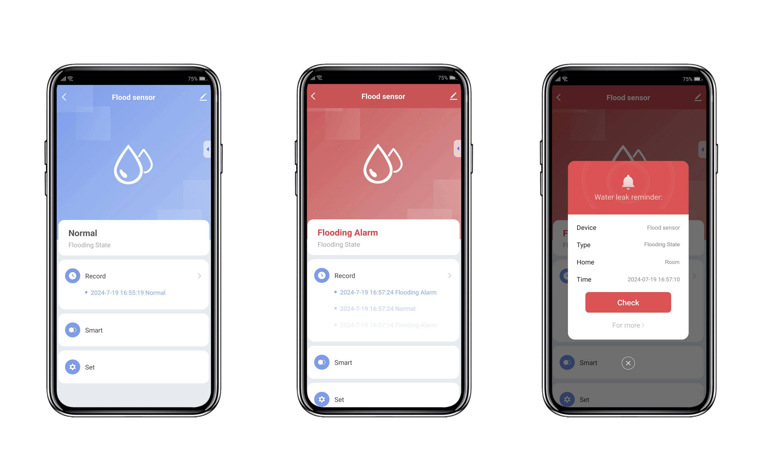 Sygonix SY-6515318 Funk-Wassermelder mit App-Steuerung batteriebetrieben