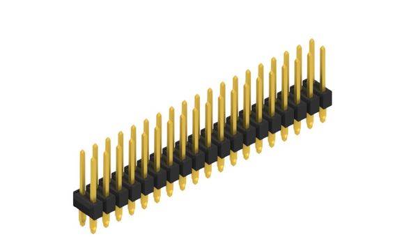 Fischer Elektronik Stiftleiste (Standard) Anzahl Reihen: 2 SLP21614438G 10St.