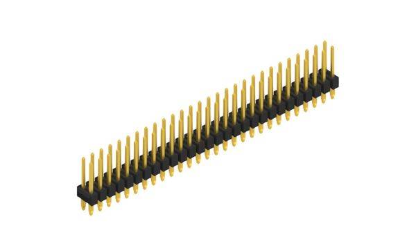 Fischer Elektronik Stiftleiste (Standard) Anzahl Reihen: 2 SLP21614456G 10St.