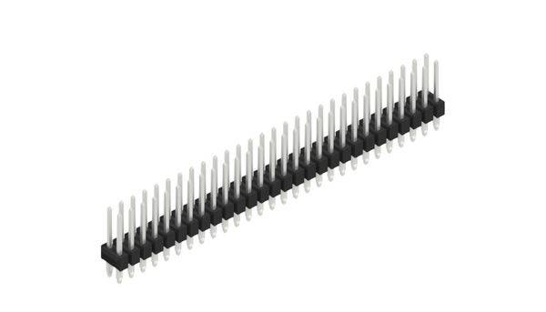 Fischer Elektronik Stiftleiste (Standard) Anzahl Reihen: 2 SLP21614456Z 10St.