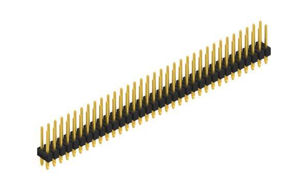 Fischer Elektronik Stiftleiste (Standard) Anzahl Reihen: 2 SLP21614468G 10St.