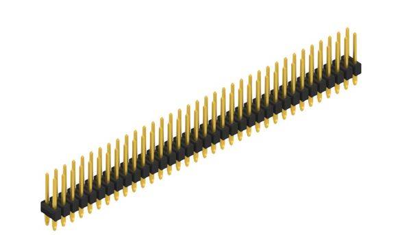 Fischer Elektronik Stiftleiste (Standard) Anzahl Reihen: 2 SLP21614470G 10St.