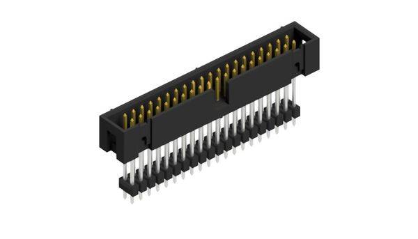 Fischer Elektronik Stiftleiste (Standard) Anzahl Reihen: 2 10060050 10St.