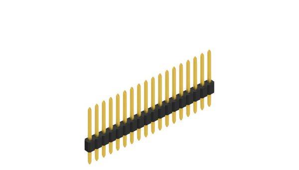 Fischer Elektronik Stiftleiste (Standard) Anzahl Reihen: 1 10060113 10St.