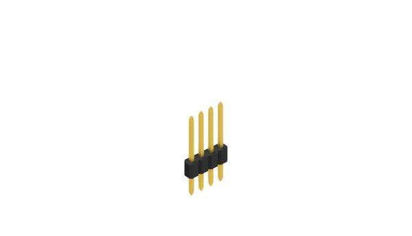 Fischer Elektronik Stiftleiste (Standard) Anzahl Reihen: 1 10060082 10St.