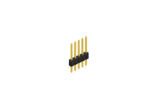 Fischer Elektronik Stiftleiste (Standard) Anzahl Reihen: 1 10060084 10St.