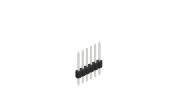 Fischer Elektronik Stiftleiste (Standard) Anzahl Reihen: 1 10060088 10St.
