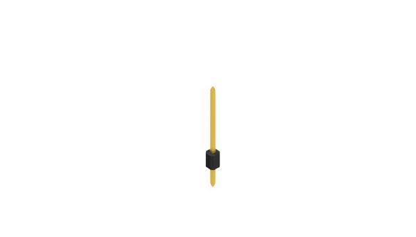 Fischer Elektronik Stiftleiste (Standard) Anzahl Reihen: 1 10060119 10St.