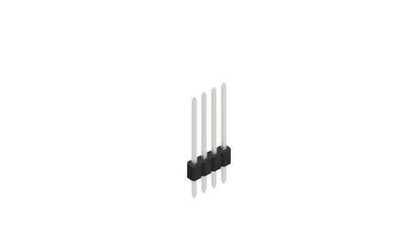 Fischer Elektronik Stiftleiste (Standard) Anzahl Reihen: 1 10060126 10St.